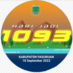 Logo HUT Kabupaten Pasuruan ke-1093 Tahun 2022