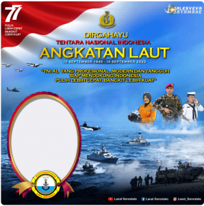 Twibbon Dirgahayu Tentara Nasional Angkatan Laut 2022