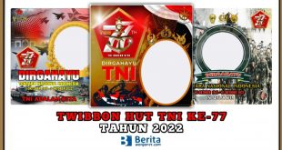 Twibbon HUT TNI ke-77 Tahun 2022