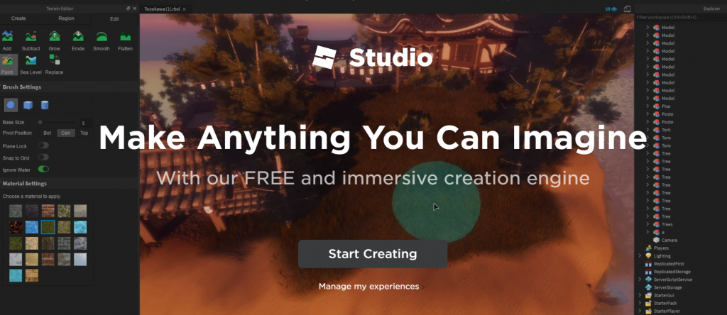 Download Roblox Studio, Buat Game Robloxmu Sendiri