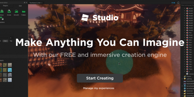 Download Roblox Studio, Buat Game Robloxmu Sendiri