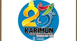 Logo HUT Kabupaten Karimun 2022 ke-23 Tahun