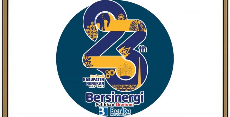 Logo HUT Kabupaten Nunukan 2022 ke-23 Tahun