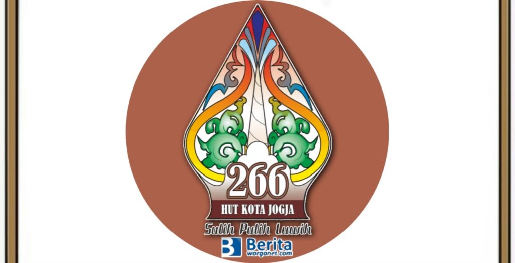 Logo HUT Kota Jogja 2022 ke-266 Tahun