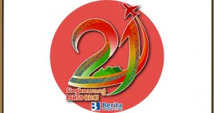 Logo HUT Kota Singkawang 2022 ke-21 Tahun