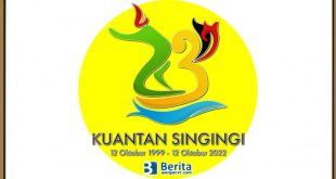 Logo HUT Kuantan Singingi 2022 ke-23 Tahun