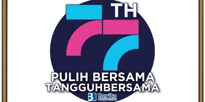 Logo HUT Ogan Komering Ilir (OKI) ke-77 Tahun 2022