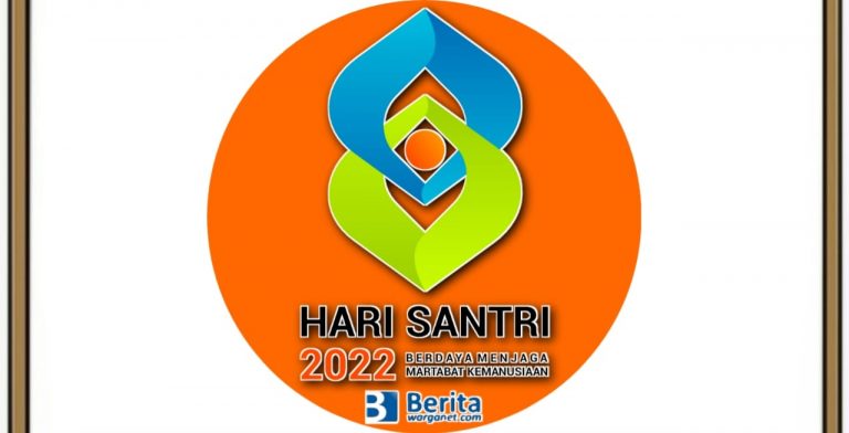 Tema Dan Makna Logo Hari Santri 2022 Unduh Format PNG