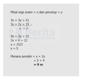 Kunci Jawaban Uji Kompetensi Matematika Semester 1  Kelas 8