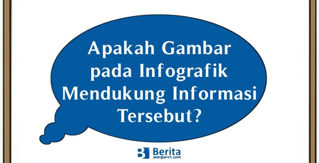 Apakah Gambar pada Infografik Mendukung Informasi Tersebut?