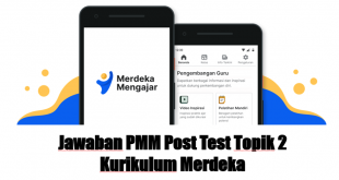 Jawaban PMM Post Test Topik 2