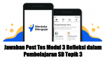 Jawaban Post Tes Modul 3 Refleksi dalam Pembelajaran SD Topik 3 Perencanaan Pembelajaran SD/Paket A