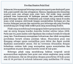 Jawaban Teks Pro Dan Kontra Puisi Esai