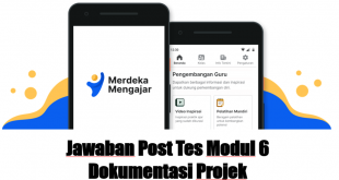 Jawaban Post Tes Modul 6 Dokumentasi Projek