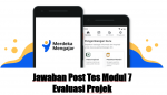 Jawaban Post Tes Modul 7 Evaluasi Projek