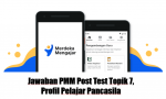 Jawaban PMM Post Test Topik 7 Profil Pelajar Pancasila