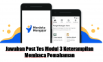 Jawaban Post Tes Modul 3 Keterampilan Membaca Pemahaman