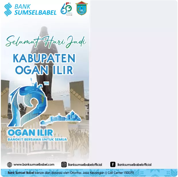 Twibbon Hari Jadi Kabupaten Ogan Ilir ke-19 - 3