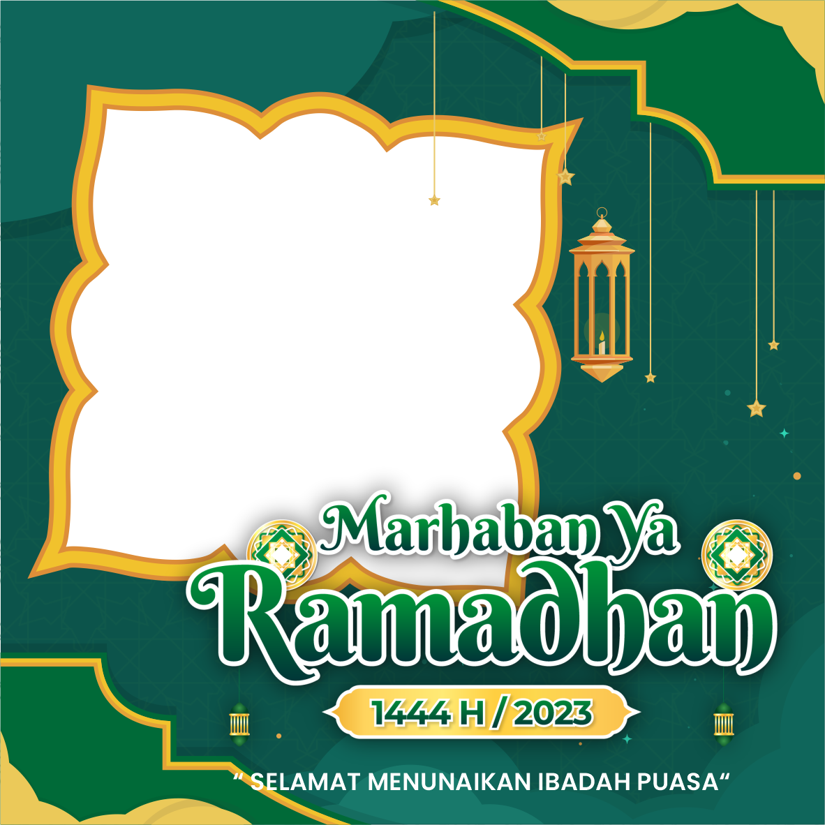 twibbon marhaban ya ramadhan 2023