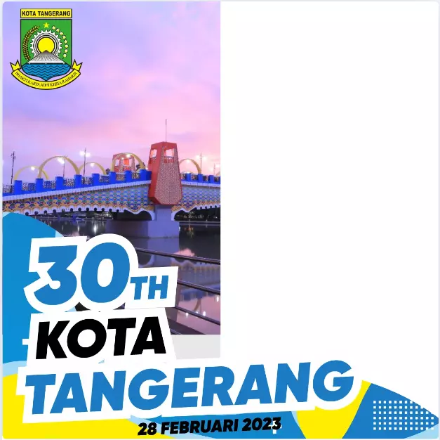 Twibbon Hari Jadi Tangerang 2023