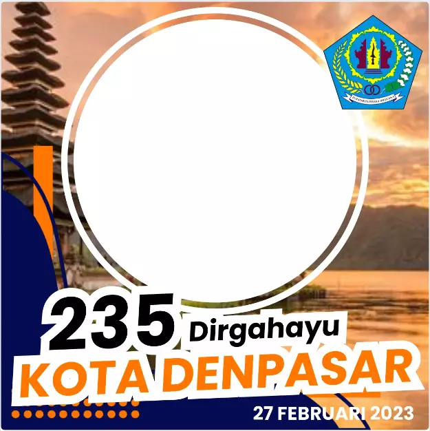 Twibbon Hari Jadi Denpasar 2023