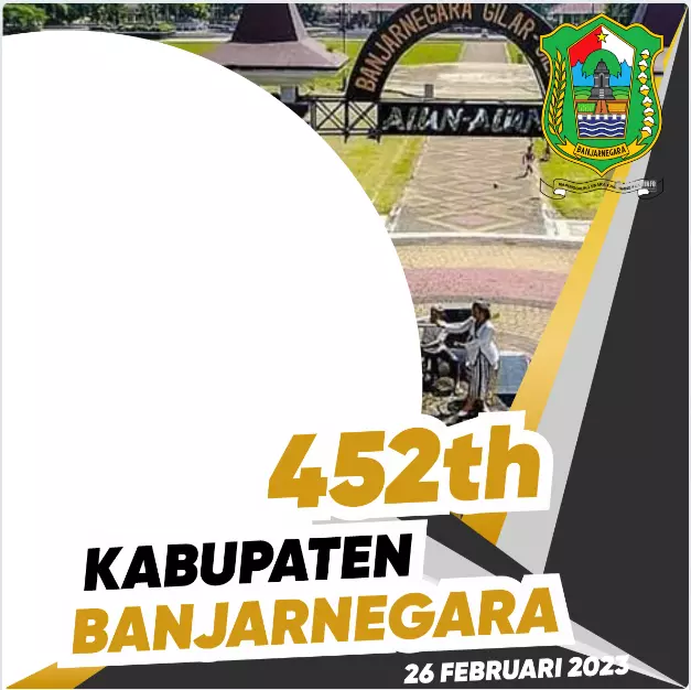 Twibbon Hari Jadi Banjarnegara 2023