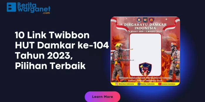 Twibbon HUT Damkar ke-104 Tahun 2023