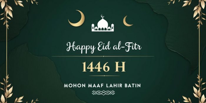 Ucapan Selamat Hari Raya Idul Fitri 1446 H