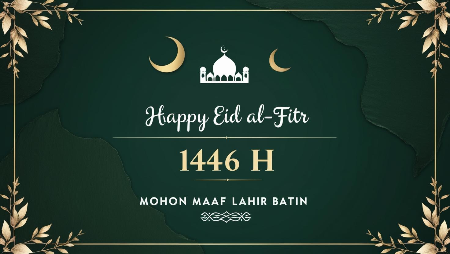 Ucapan Selamat Hari Raya Idul Fitri 1446 H
