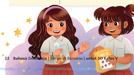 Jawaban buku siswa bahasa indonesia kelas 5 halaman 22