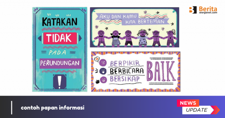 contoh papan informasi