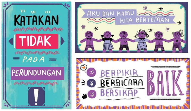 contoh papan informasi perundungan