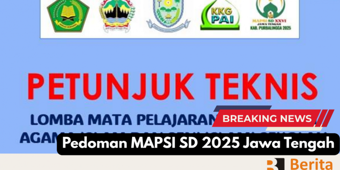 Pedoman MAPSI SD 2025 Jawa Tengah