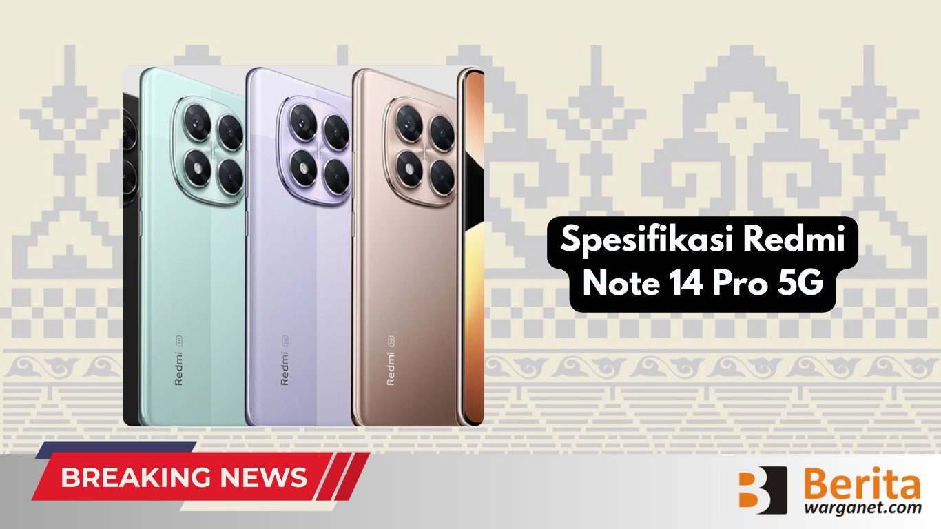 Spesifikasi Redmi Note 14 Pro 5G